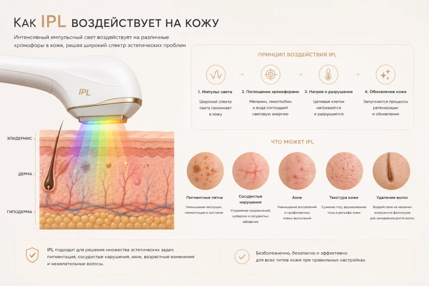 Принцип работы IPL