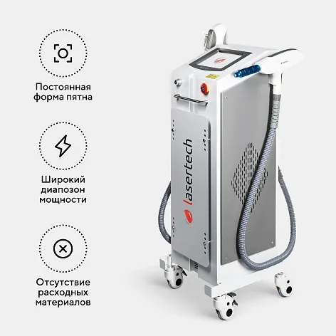 Неодимовый лазер + Элос эпилятор Lasertech COMBINE Premium Edition в 